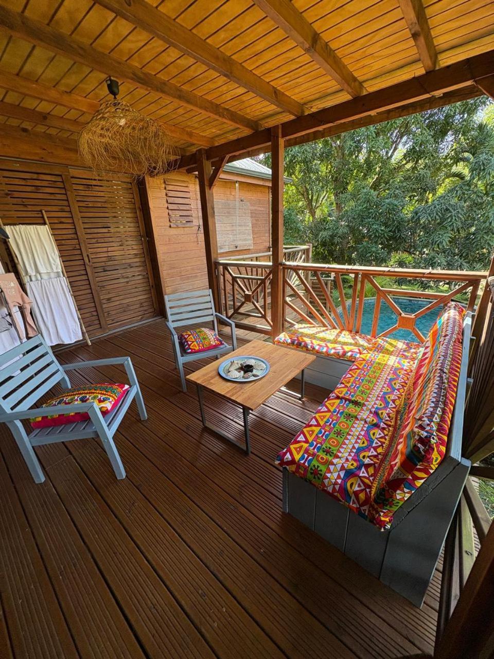 La Kaz A Pepes, Charmant Logement Avec Piscine Lamentin ภายนอก รูปภาพ